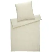 Elegante Bettwäsche Lilly in buttergelb | Gr.: 200x200 (2x 80x80 cm)