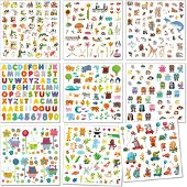Adlibris -Stickerbögen: 1000 Sticker für die Kleine