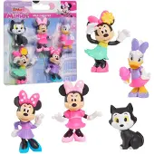 Just Play Disney Junior Minnie Mouse Minifiguren 5er-Pack, 4,3-6,9 cm 3+