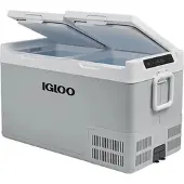 Igloo ICF80DZ Kompressorkühlbox (78 l, 12V Anschluss, 78 Mist/White)