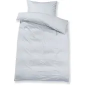 Doris Meyer Uni Interlock Jersey Bettwäsche 135x200 cm + 80x80 cm | silber - grau