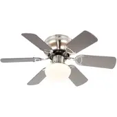 ETC LED Decken Lampe Ventilator Lüfter Kühler Zugschalter Beleuchtung Recht-Links-Lauf 3 Stufen Holz Wohn- Schlaf- Ess- Zimmer Küche