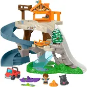 Fisher-Price Little People -Spielset „Auf in die Berge“ für Kleinkinder mit Fahrzeug, Figuren und Zubehörteilen, Aktion/Abenteuer, 1 Jahr(e), Mehrfarbig, Kunststoff