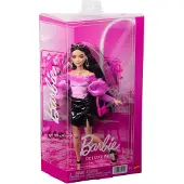 Mattel Deluxe Style-Puppe Nr. 13 mit rosa Barbiecore-Top, glänzendem Minirock und schwarzen Haaren, Modepuppe, Weiblich, 4 Jahr(e), Mädchen, 323,9 mm, Mehrfarbig