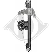 Diederichs 4080120 Elektrischer Fensterheber Vorne Rechts für TOYOTA AYGO (WNB1, KGB1) für CITROËN C1 (PM, PN) passend für PEUGEOT 107 Schrägheck