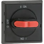 ABB OHBS2AJE011 Selektorgriff I-0-II schwarz Wellen-ø 6 mm IP65 für 1SCA105220R1001