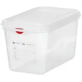 Hendi Gn 1/4 Behälter Polypropylen Transparent