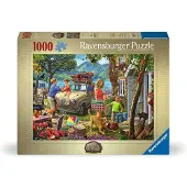 Ravensburger Puzzle Ferienhaus 1000 Teile Puzzle Spaß