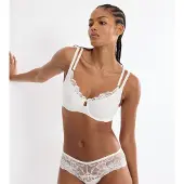 Triumph Bügel-BH "Wild Gardenia Florale" verkleinert die Brust optisch, weich, elegant und mit Spitze