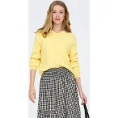 JDY Strickjacke "JDYLUMI LIFE L/S BUTTON CARDIGA KNT NOOS" Materialmix