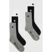 Champion Tennissocken Packung, 6 Stk. tlg. 6er-Pack, sportliche Tennissocken, mit Logoschriftzügen, aus Baumwolle