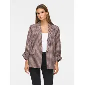 Vila Kurzblazer "VINICE 3/4 LOOSE BLAZER - NOOS" Materialmix