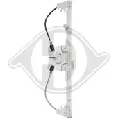Diederichs 3452820 Elektrischer Fensterheber Vorne Rechts für FIAT FIORINO Kasten/Kombi (225) für CITROËN NEMO Kasten (AA)