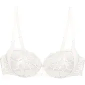 Triumph Nicht geformter BH Gardenia Florale | Grösse: 75E | Farbe: Gebrochenes Weiß