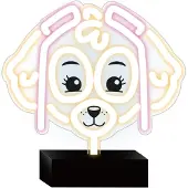 Spin Master Neon LED Ständer Paw Patrol - Skye Kinderlampe OW-120546