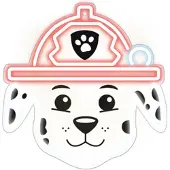 Forever Paw Patrol Plexiglas LED-Anhänger Leuchtreklame - Marshall OW-130646