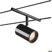 SLV 1002694 NOBLO SPOT, Seilleuchte für Niedervolt-Seilsystem 2700 K schwarz