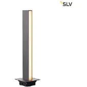SLV 232185 H-POL Wege- und Standleuchte zweiflammig LED 3000K anthrazit L B H 16,5 16,5 66 cm