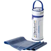 Thera-band TheraBand Übungsband in RV-Tasche 2,50 m, extra stark, blau, inkl. Anleitung