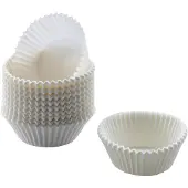 Kaiser Creativ Muffin-Papierbackförmchen 200 Stück weiss 7cm fettdicht