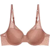 Triumph Vorgeformter BH Signature Sheer | Grösse: 70E | Farbe: Braun
