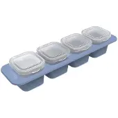 Rotho Mini Diepvriesdoosjes 4x0.05L Horizon Blauw/Transparant