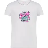 CMP Girl's T-Shirt Piquet Print