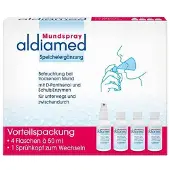 Aldiamed Mundspray z.Speichelergänzung Vorteilspa. 4x50 ml Spray