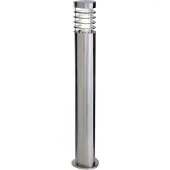 LIGHT IMPRESSIONS Aussen Stehleuchte Estada, Edelstahl, E27 max. 11W Sparlampe