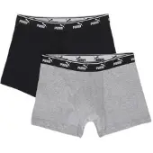 Puma Elements Herren-Boxershorts Mit Logo, 2Er-Pack
