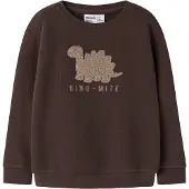 Name it Sweatshirt "NMMOBEAR NREG SWEAT UNB", mit hochwertiger 3D-Stickerei