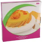 Patisse Kuchendrehteller 27 cm blau/weiß