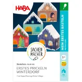 Sonstige Verlage Bastelset - Erstes Prickeln Winterdorf