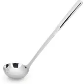 WAS Germany - Suppenlöffel Kitchen Tool 1857, 32 cm, Ø 9 cm, Chromnickelstahl