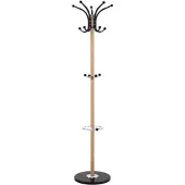 Die Möbelfundgrube Kleiderständer Eiche - Marmoroptik 39 cm Breite - MUCKI