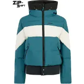 Protest PRTMilla JR snowjacket with ZIP-SHIFT petrol 152