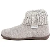 Gottstein Alpine Boot RU Hüttenschuh Hausschuh mit optimaler Passform, Wasserfeste Sohle, Weiches Strickbündchen
