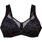 Anita Gemoldeter BH "Clara" Cup C-G, mit Print, entlastende Komfortträger, ohne Bügel, feminin