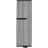 Kermi Design-Heizkörper „Arche Plus“ 47 × 200 cm in Schwarz Soft (RAL 9005, matt)