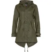 BMS Regenmantel "SoftSkin" in Oliv | Gr.: 40