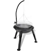 vidaXL BBQ Schwenkgrill Rund