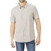 Riverso Leinenhemd Herren RIVCarlo Regular Fit - Light Sand - XXL