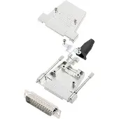 Encitech DTSL25-LJSRG-T-DBP-W-K 6355-8040-03 D-SUB Stiftleisten-Set 180 ° Polzah