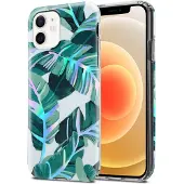 Cadorabo IMD TPU Bunte Blumen & Blätter Cover