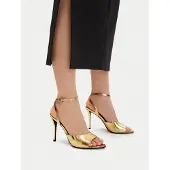 Eva Minge Sandalen EO-FLORA-LT1605-6 Goldfarben