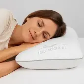 TRAUMSCHLAF Air Breeze Hybrid Nackenstützkissen 40x80 cm - weiß