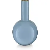 Pip studio Vase Metal Medium Light Blue 19 x 33 cm