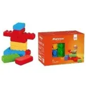 Marioinex Marionex Bausteine „Steine“, 12 Stück