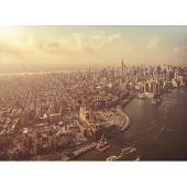 Komar Fototapete "Manhattan - Größe 254 x 184 cm" bedruckt glatt Wohnzimmer, Schlafzimmer