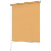 vidaXL Außenrollo 225 (B) x 230 (H) cm Beige